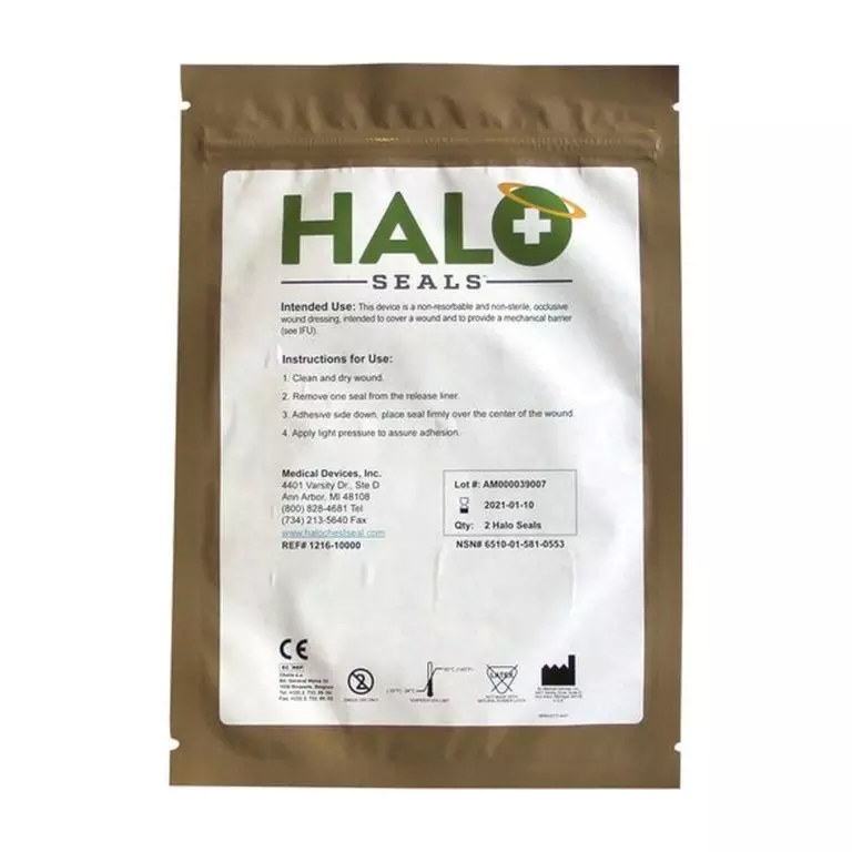 TacMed Solutions - Helo Chest Seal ( Non-Vented )