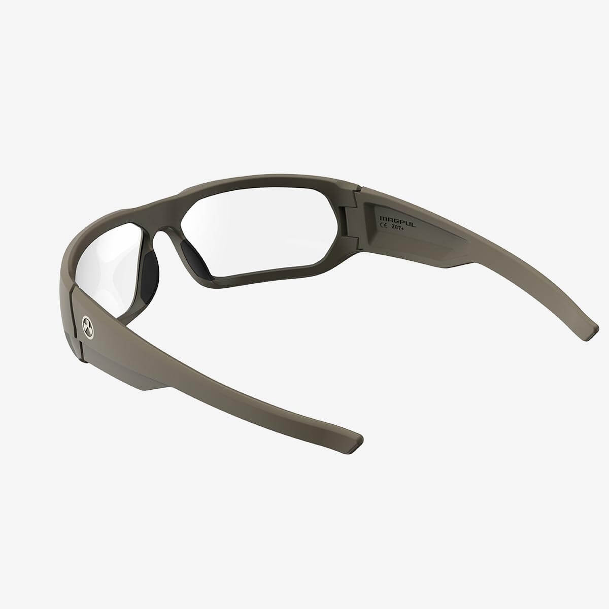 Magpul - Radius Eyewear - FDE Frame, Clear Lens