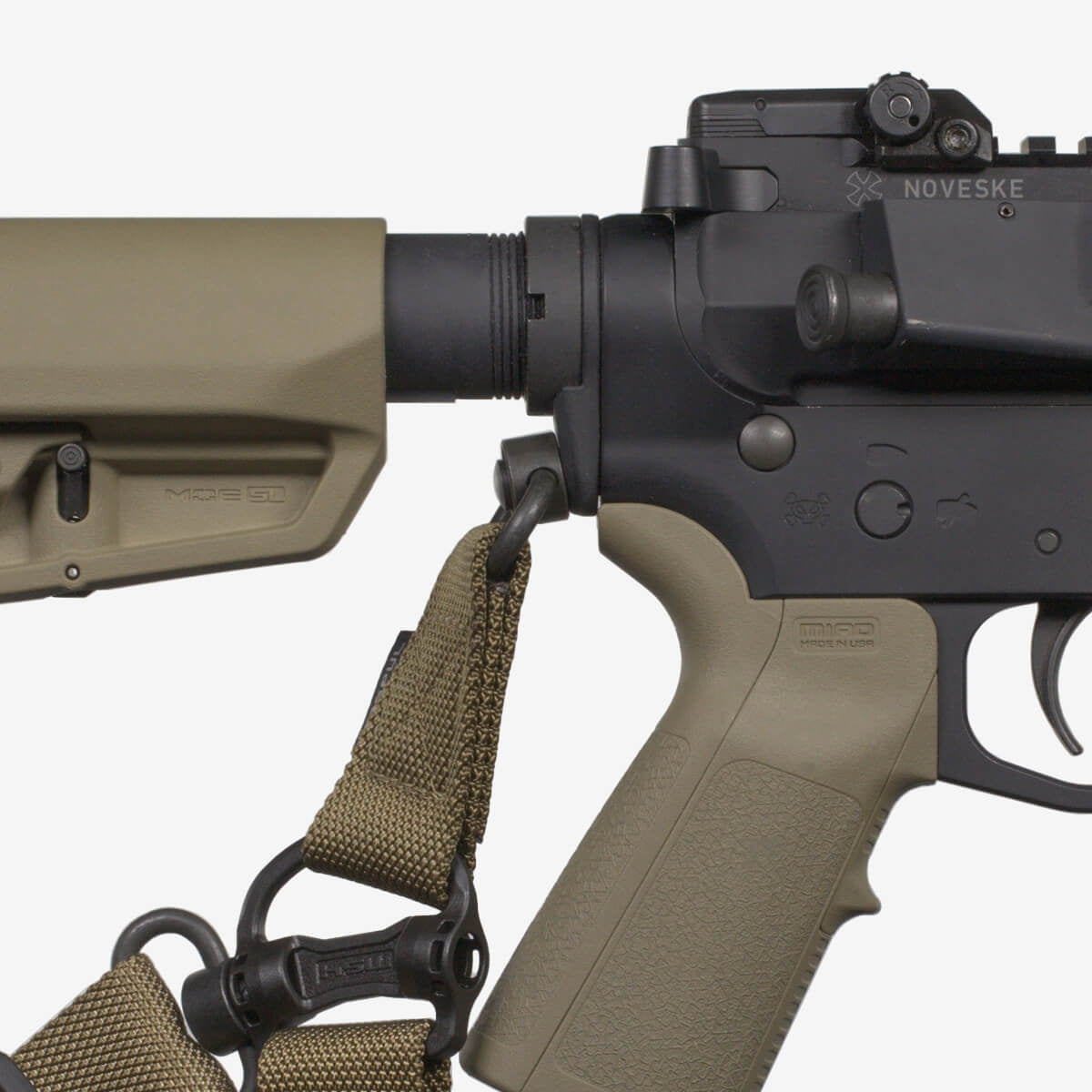 Magpul ASAP QD - Ambidextrous Sling Attachment Point [Black]