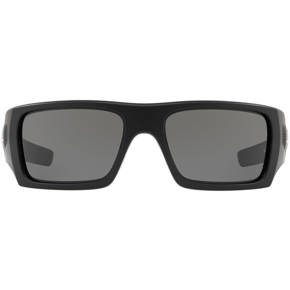 OAKLEY SI - SI Det Cord [USA Flag - ANSI Z87.1 Stamped Collection] มุมมองแว่นด้านหน้า เห็นเลนส์แว่นตาชัดเจน 