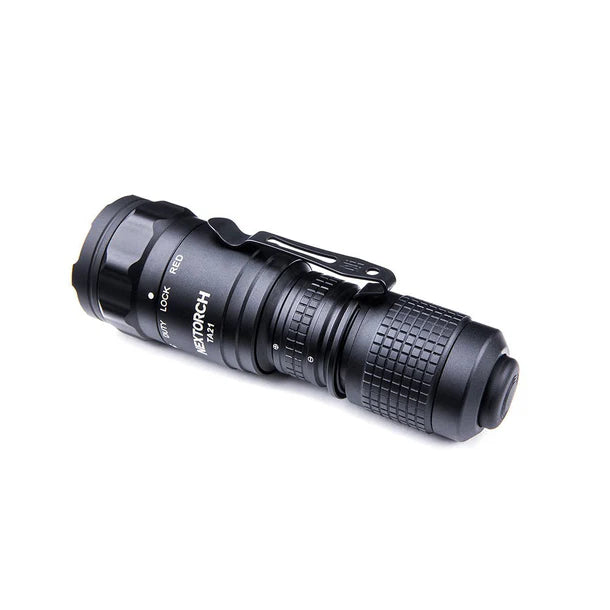 Nextorch - TA21 Pocket Carry Tactical Flashlight Set (Red /White) dual light source