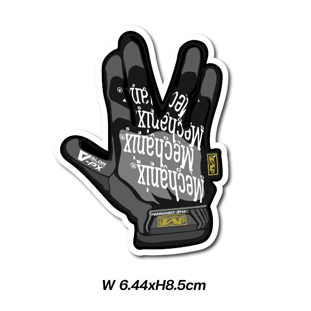 Valor PX Sticker Mechanix SET 6 PCS