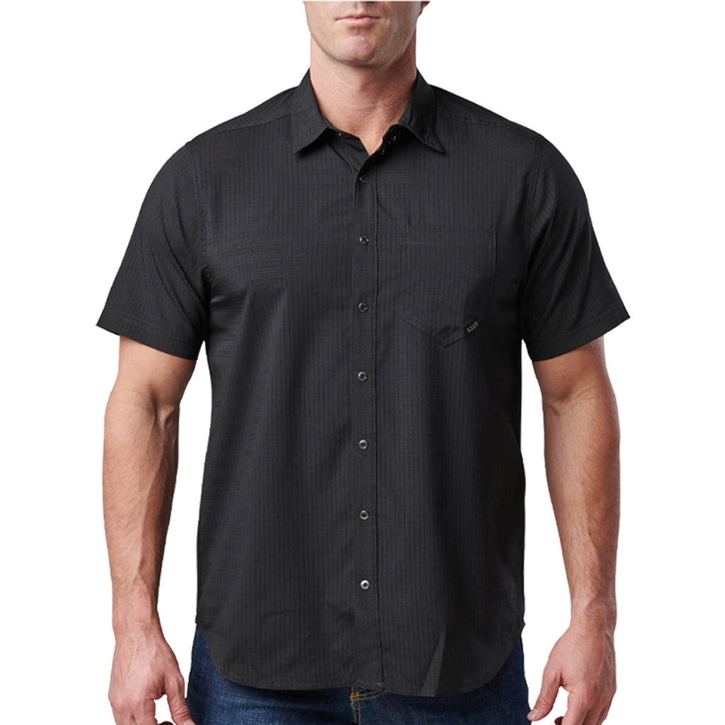 5.11 - Aerial Short Sleeve Shirt [Black]