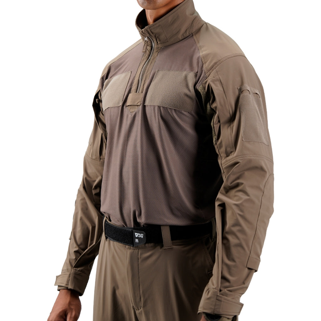 VALOR PX - COMBAT PATROL POLICE SHIRT [KHAKI]