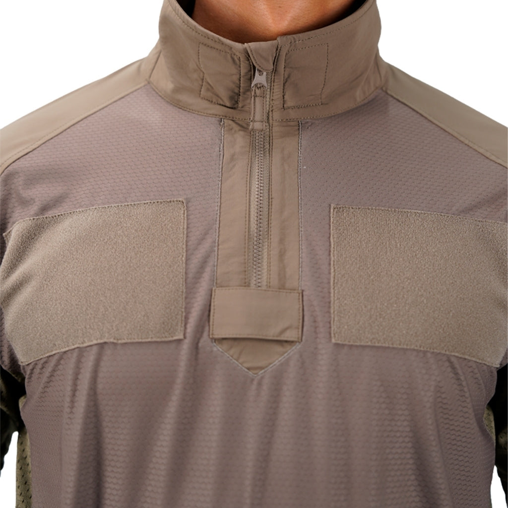 VALOR PX - COMBAT PATROL POLICE SHIRT [KHAKI]