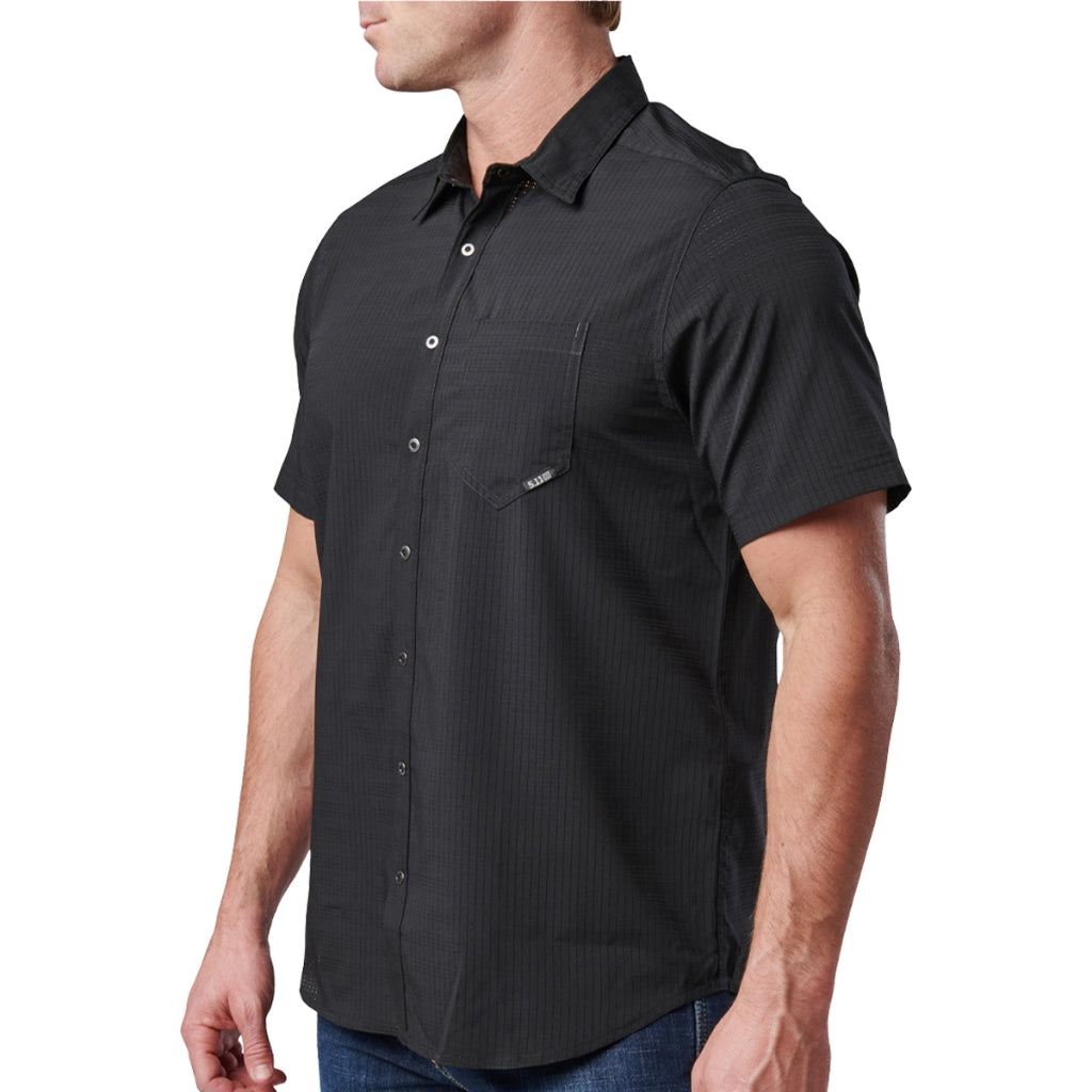 5.11 - Aerial Short Sleeve Shirt [Black]