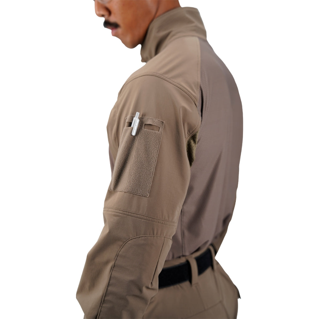 VALOR PX - COMBAT PATROL POLICE SHIRT [KHAKI]
