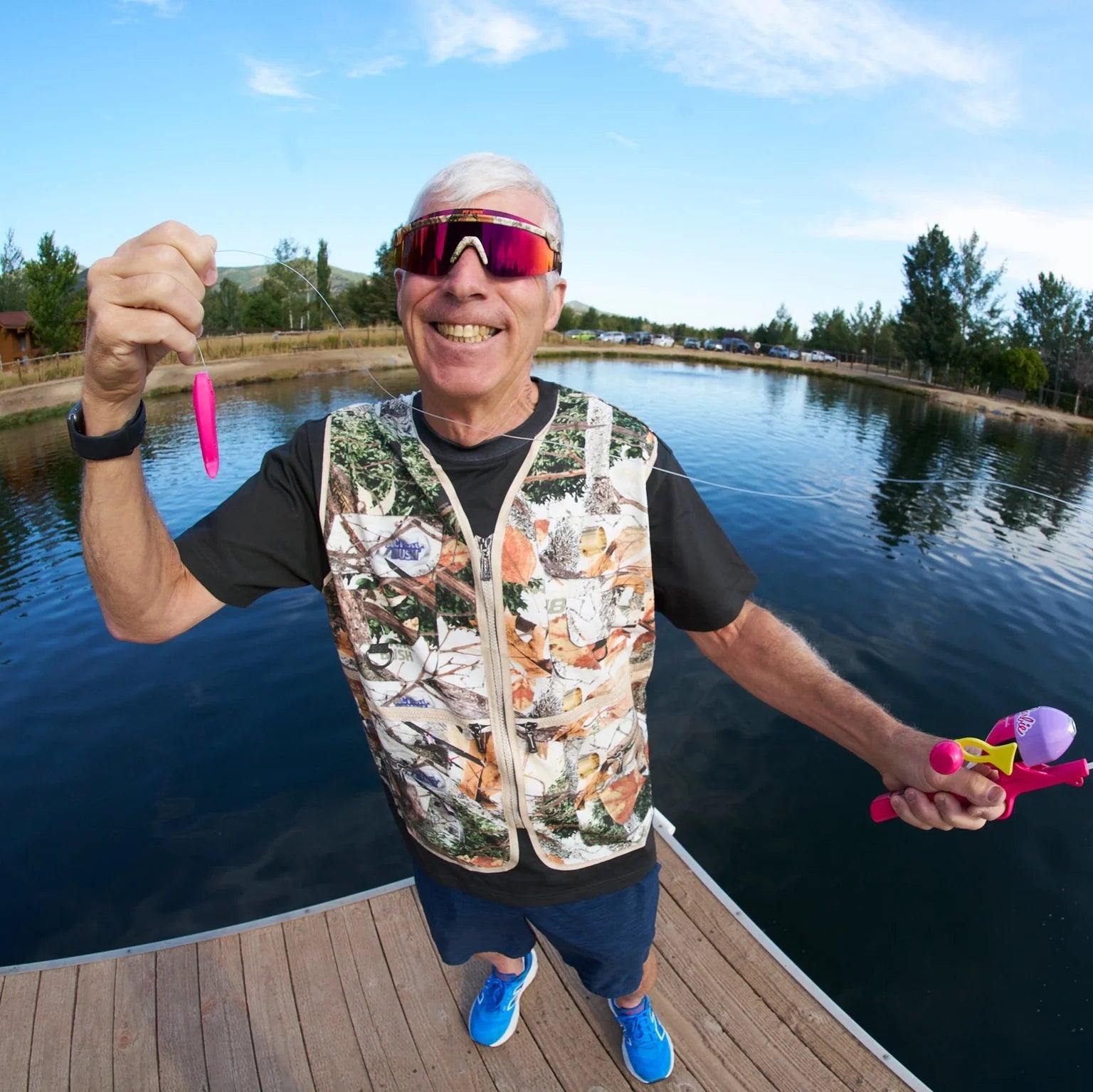 Pit Viper - The Actualbush Skysurfer , Z87+ Polarized HDPV Red