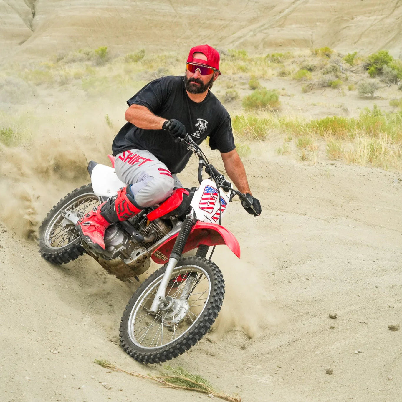 Pit Viper - The Actualbush Skysurfer , Z87+ Polarized HDPV Red