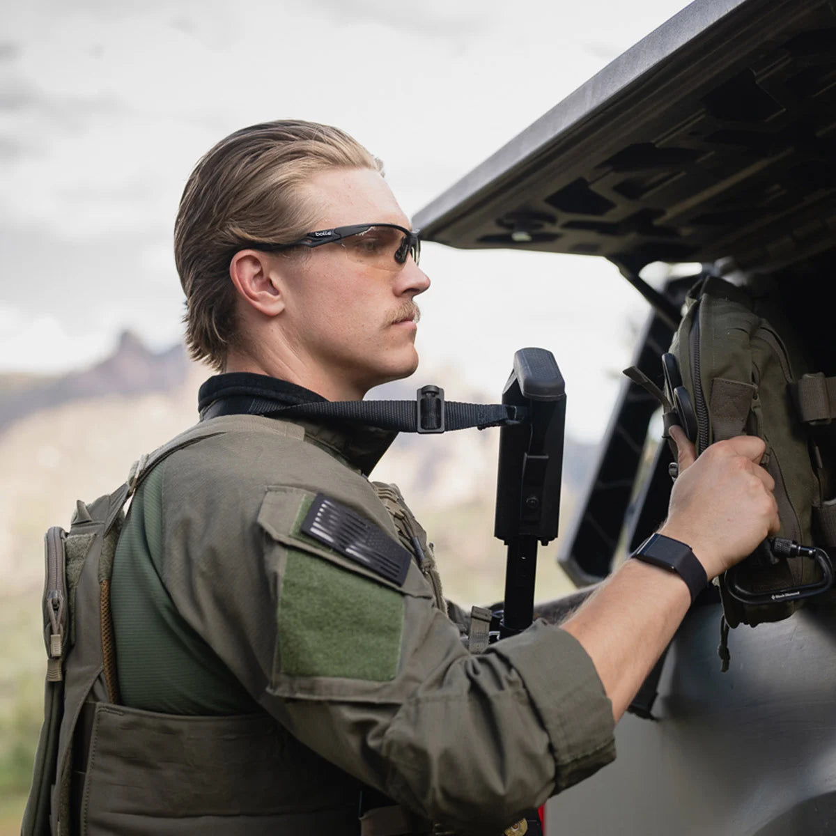Bolle Safety แว่นตา รุ่น TRYON SPECTACLES ของแท้ แว่นกันฝ้าที่เหมาะกับกิจกรรมยุทธวิธี