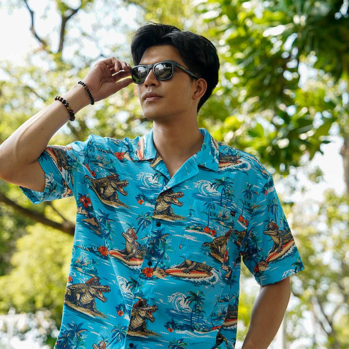 หรวจลาว - แข่น้ำเค็ม Hawaii Shirt