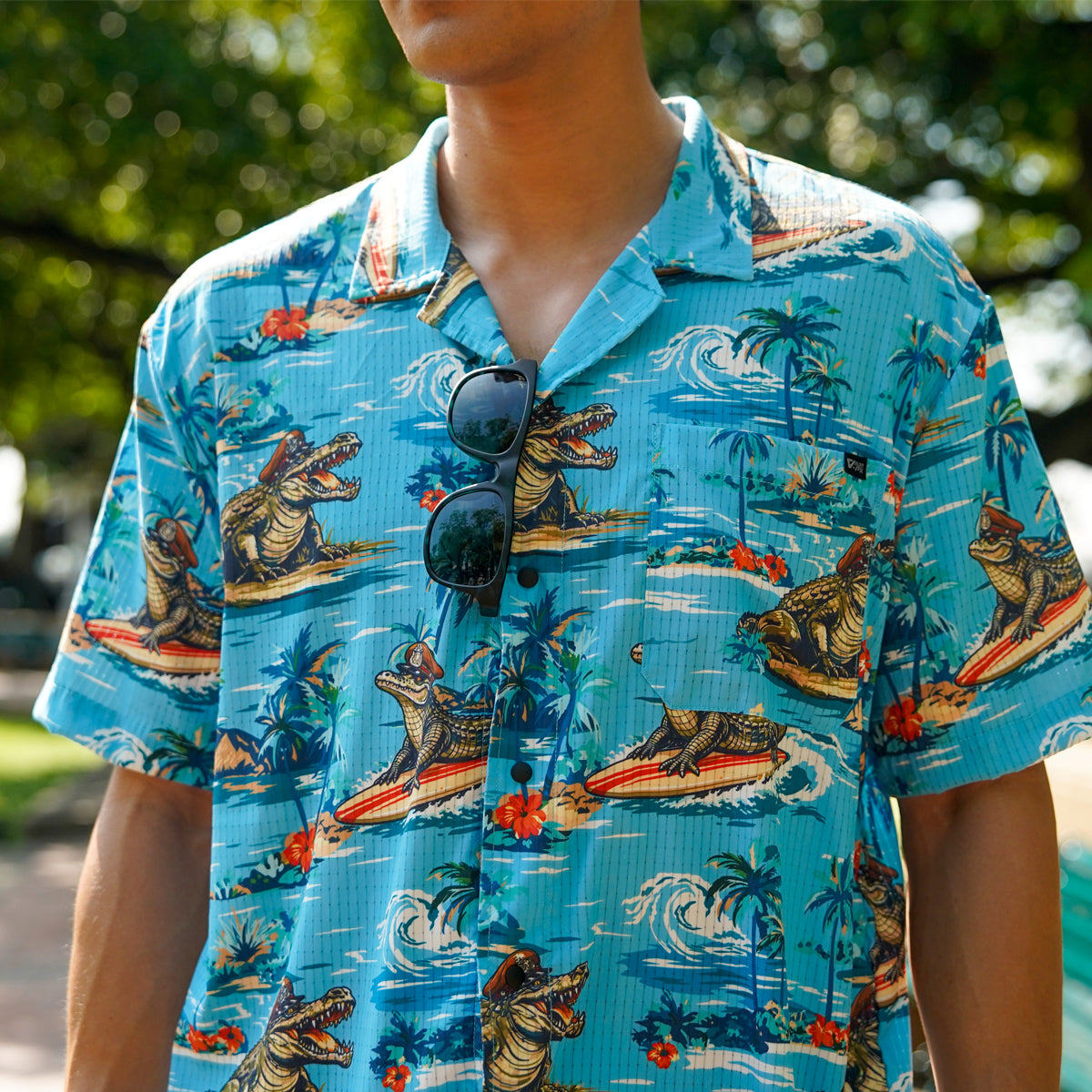 หรวจลาว - แข่น้ำเค็ม Hawaii Shirt