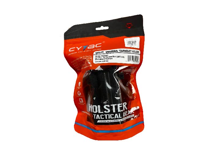 CYTAC - Universal Tourniquet Holder with Belt Clip [ Black ]
