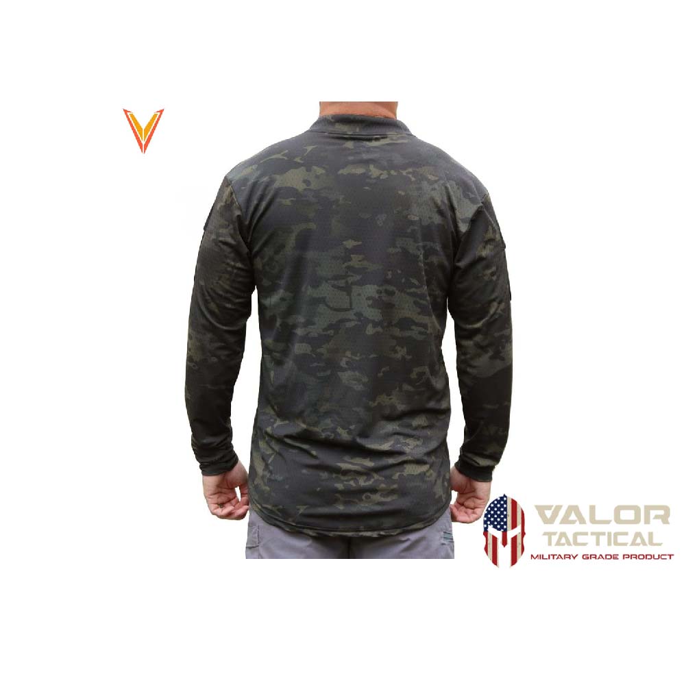 Velocity Systems - VL-104 BOSS Rugby Long Sleeve [MCBK]