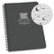 Rite In The Rain - [SIDE SPIRAL NOTEBOOK] 4.625 x 7  Universal Pattern  [ Gray ]