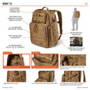 5.11 RUSH24 2.0 MC BACKPACK 37L [MultiCam] Valor Tactical