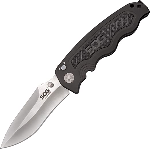 SOG - ZOOM - BLACK, PARTIALLY SERRATED