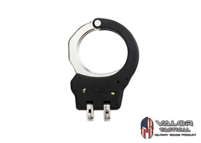 ASP - Hinge Ultra Handcuff(Steel)-Black,1 Pawl(Yellow-Tactical)