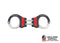 ASP - Training Hinge Ultra Handcuff (Steel)-Red
