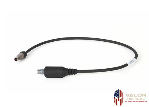 Ops Core - AMP AMPHENOL DOWNLEAD CABLE [ 21" CABLE ] [ BLACK ]