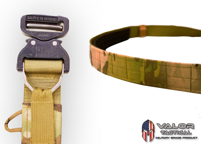 G-Code - Contract Series Operator's Belt 1.75" Cobra Buckle/D-Ring With Velcro and Pad Inner Belt [Multicam]