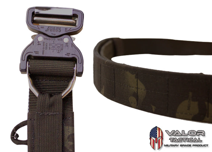 G-Code - Contract Series Operator's Belt 1.75" Cobra Buckle/D-Ring With Velcro and Pad Inner Belt [Multicam Black/Black]