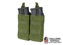 Condor -  Double M4/M16 Open Top Mag Pouch [ OD Green ]