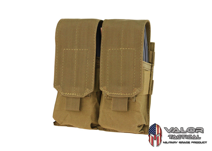 Condor -  Double M4 MAG Pouch [ Coyote ]