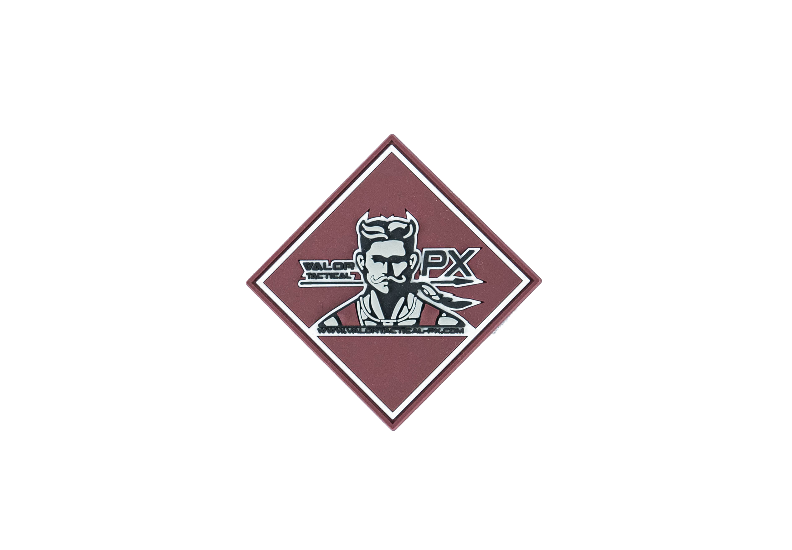 Valor PX - Patch 50x50mm Red