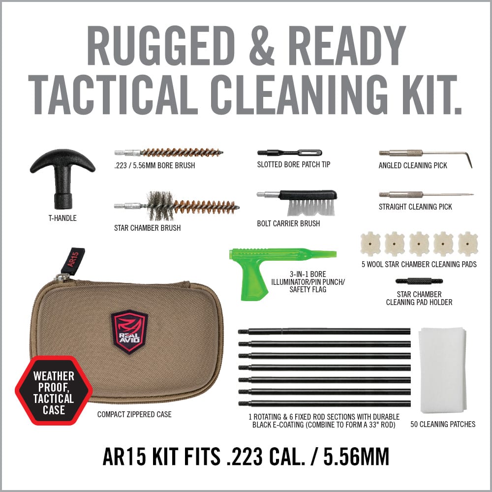 REAL AVID - Gun Cleaning Kit - AR15