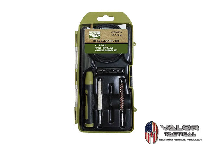 Sport Ridge - Rifle Cleaning Kit [ 12 Pieces / for .22 Rifle ]