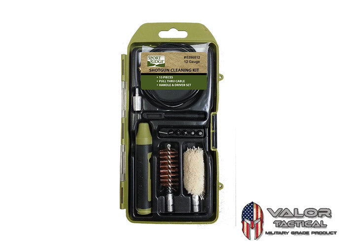 Sport Ridge - Shotgun Cleaning Kit [ 13 Pieces / for 12 Gauge ]