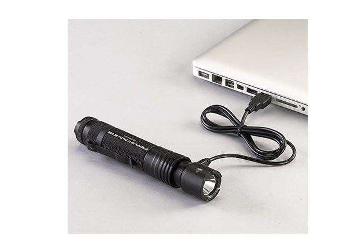 ProTac HL USB - Includes USB cord and nylon holster. Black