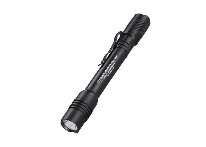 Streamlight  - ProTac 2AA Includes 2 "AA" alkaline  batteries and holster - Clam - Black