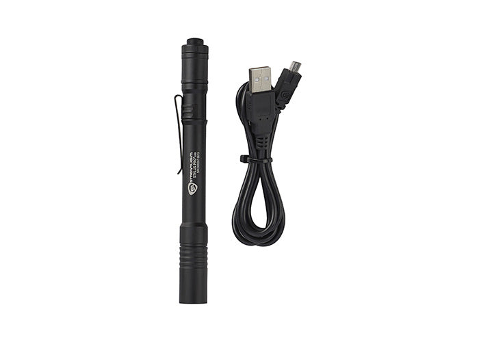 Stylus Pro USB - 120V AC - includes nylon holster - Black with white LED