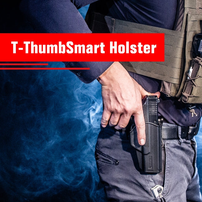 CYTAC - T-ThumbSmart Series Holster for Glock 17, 22, 31 [ Belt Clip ] Right Hand