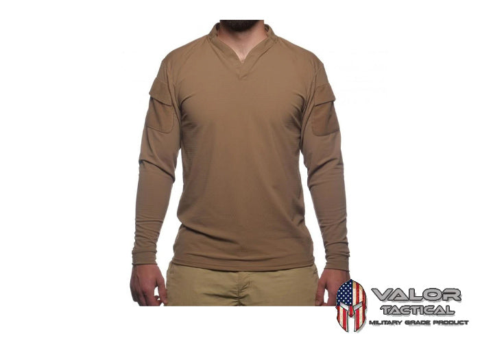 Velocity Systems - Boss Rugby Long Sleeve [ Coyote ]