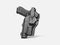 Alien Gear - Rapid Force Belt Slide Holster [Sig P320 Full Size 9mm] Right Handed - With Laser/Light - MRDS Hood