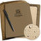 Rite In The Rain - TACTICAL RING BINDER KIT 5.625" x 7.875" Binder, All-Weather Pen, Cover, Reference Card Set [ Tan ]