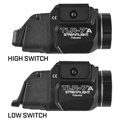 Streamlight TLR-7A GUN LIGHT WITH REAR SWITCH
